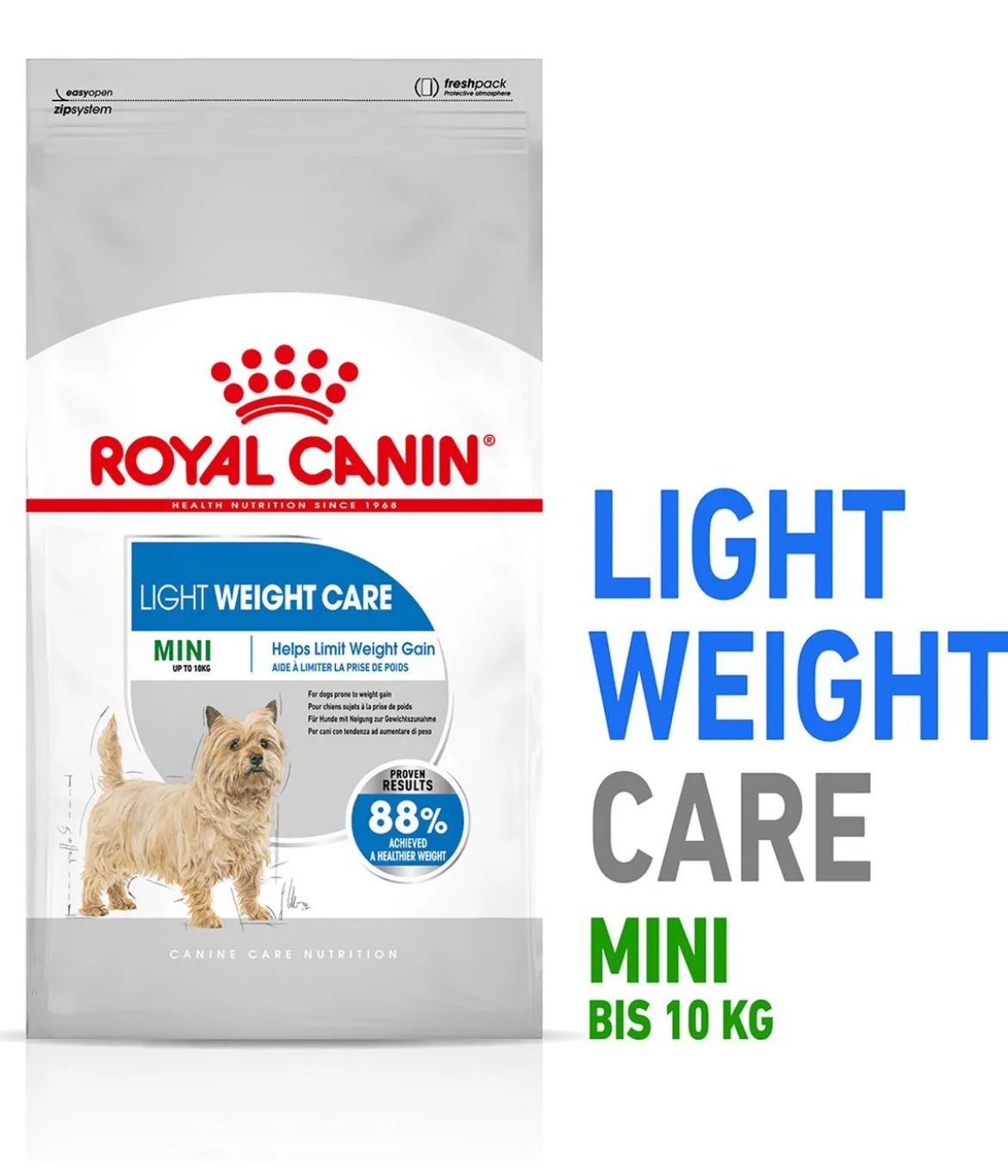 ROYAL CANIN® Trockenfutter für Hunde Light Weight Care Mini