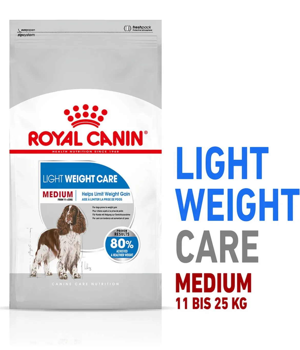 ROYAL CANIN® Trockenfutter für Hunde Light Weight Care Medium, 3 kg