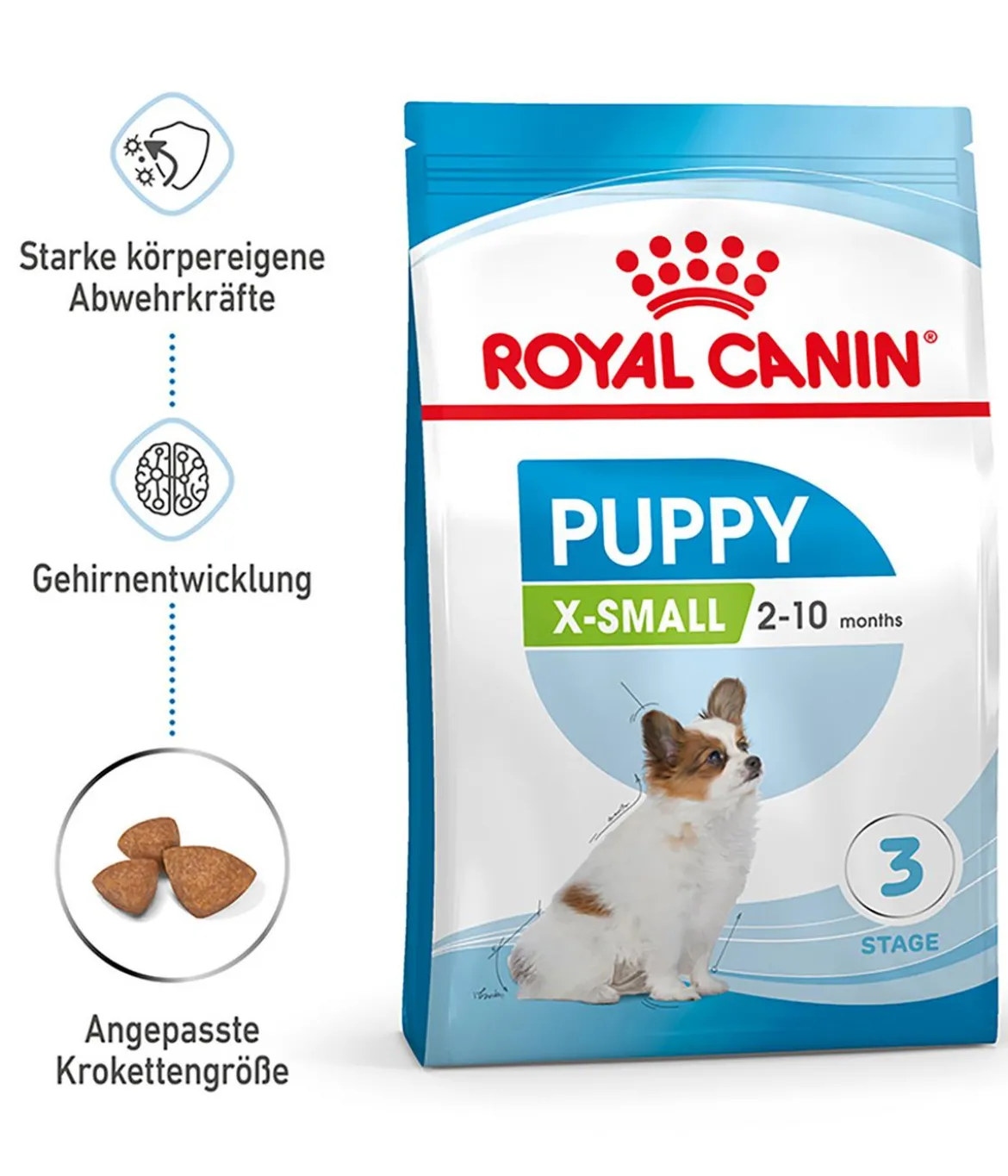ROYAL CANIN® Trockenfutter für Hunde X-Small Puppy