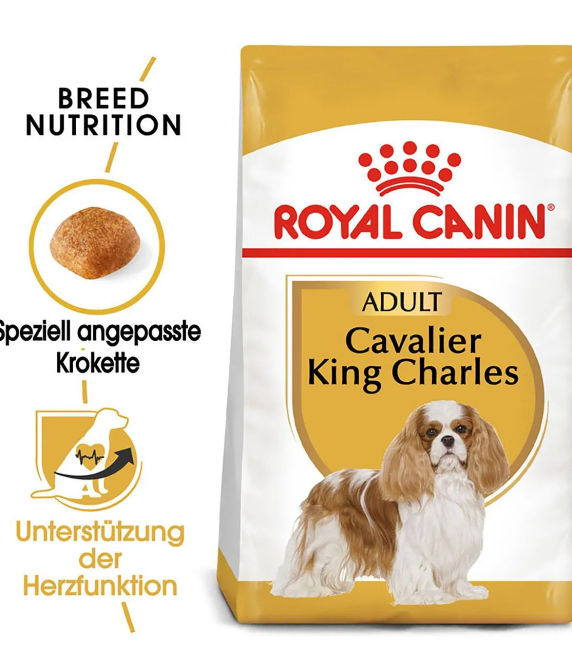 ROYAL CANIN® Trockenfutter für Hunde Cavalier King Charles Adult