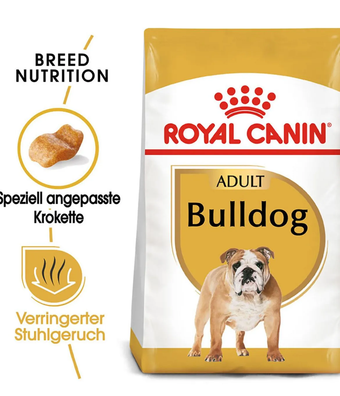 ROYAL CANIN® Trockenfutter für Hunde Bulldog
