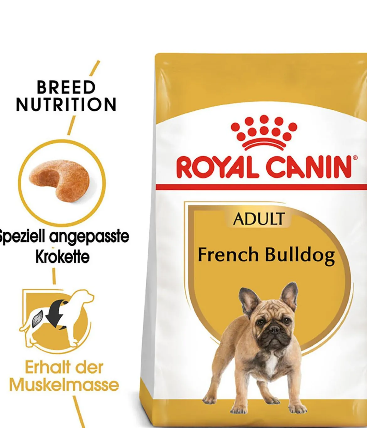 ROYAL CANIN® Trockenfutter für Hunde French Bulldog Adult, 9 kg