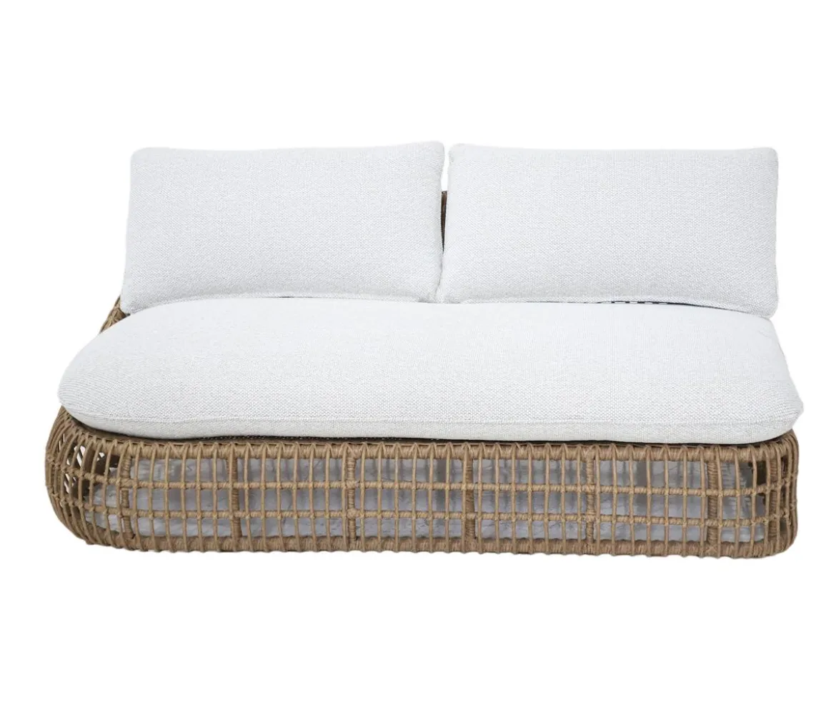 Royal Garden Geflecht-Sofa Norden, 3-teilig