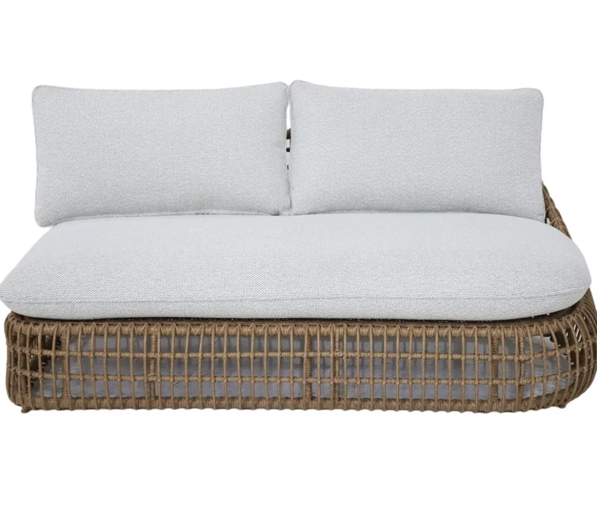 Royal Garden Geflecht-Sofa Norden, 3-teilig