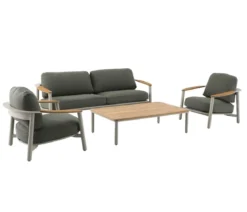 Royal Garden Lounge-Set Kemo, 4-teilig