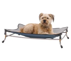 RUFFWEAR® Hundebett Mt. EverRest™, rechteckig, Cloudburst Gray, ca. B96//H20/T76 cm