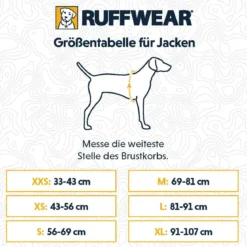 RUFFWEAR® Hunde-Handtuchmantel Dirtbag™ Aurora Teal