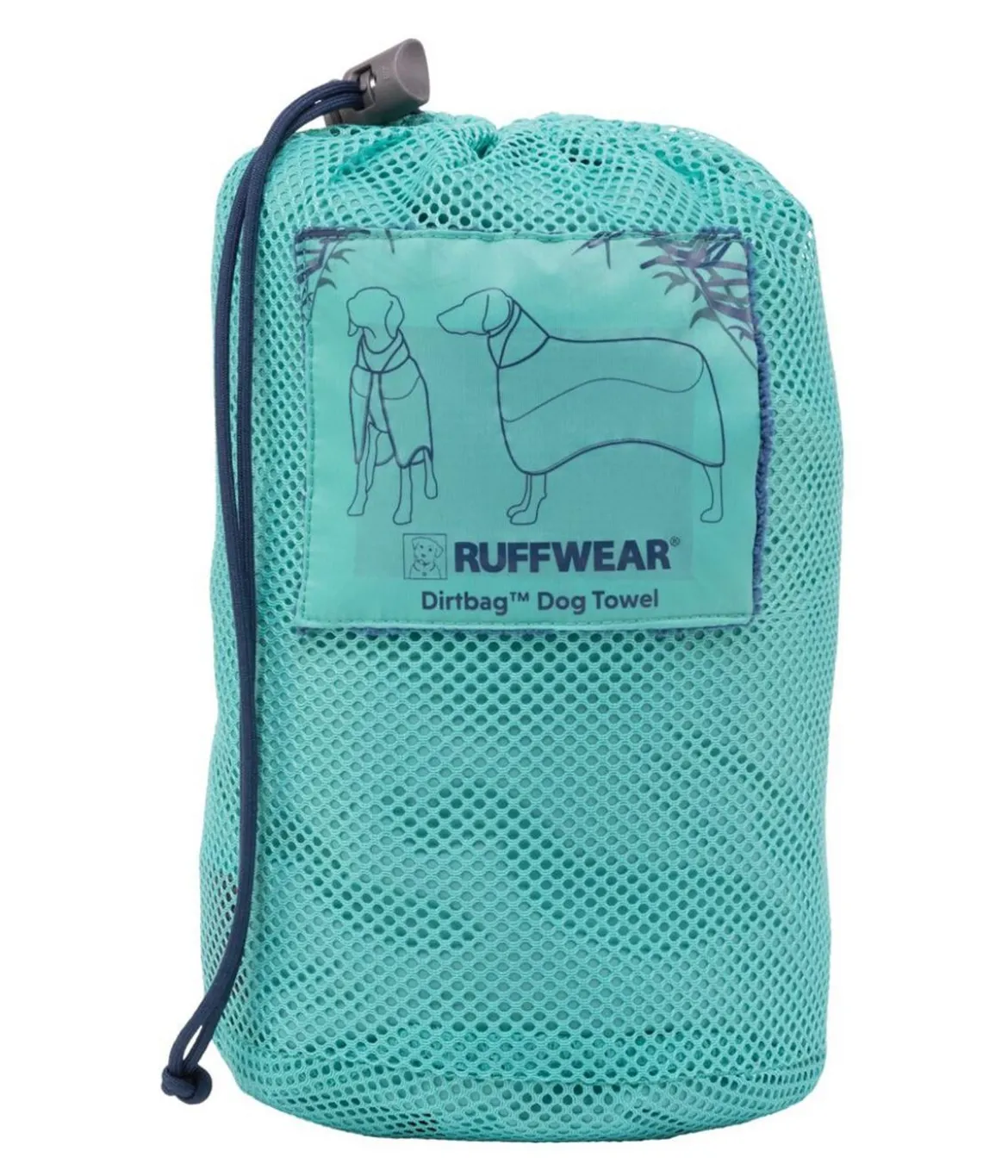 RUFFWEAR® Hunde-Handtuchmantel Dirtbag™ Aurora Teal