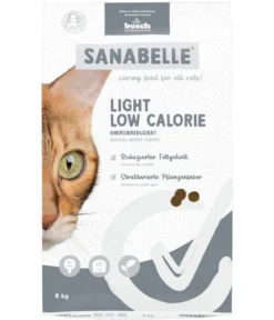 Sanabelle® Care Trockenfutter für Katzen Light Low Calorie Adult, Geflügel