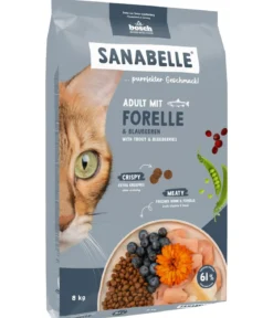 Sanabelle® Life Trockenfutter für Katzen Adult, Forelle & Blaubeeren