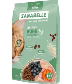 Sanabelle® Life Trockenfutter für Katzen Sensitiv Adult, Huhn & Preiselbeeren