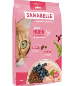 Sanabelle® Life Trockenfutter für Katzen Adult, Huhn & Preiselbeeren