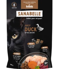 Sanabelle® Trockenfutter für Katzen Adult, Juicy Land-Ente