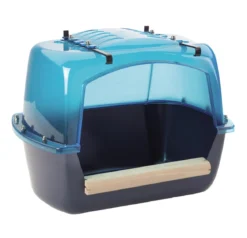 SAVIC Badehaus Splash Giant, weiß/blau, ca. B26/H40/T20 cm