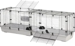 SAVIC Nagerheim Cubix 200, grau, ca. B200/H63,5/T50 cm