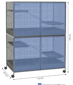 SAVIC Nagerheim Suite Royal XL, ca. B115,5/H155,5/T67,5 cm