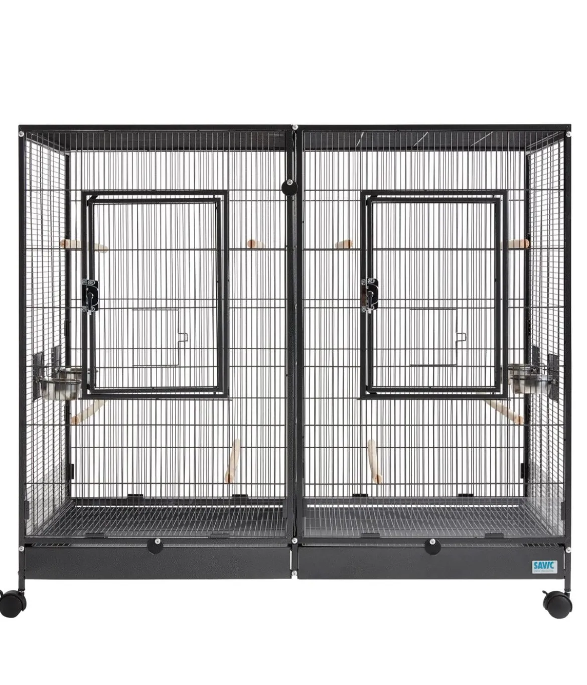 SAVIC Nager- und Vogelheim Tasmania 120, ca. B120/H107/T65 cm