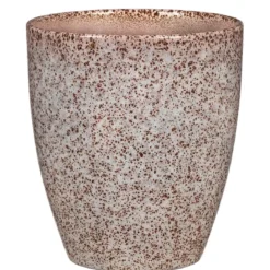 Scheurich Keramik-Übertopf Solido, konisch, hellbraun, ca. Ø13 cm