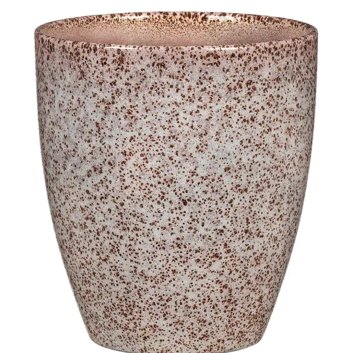 Scheurich Keramik-Übertopf Solido, konisch, hellbraun, ca. Ø13 cm