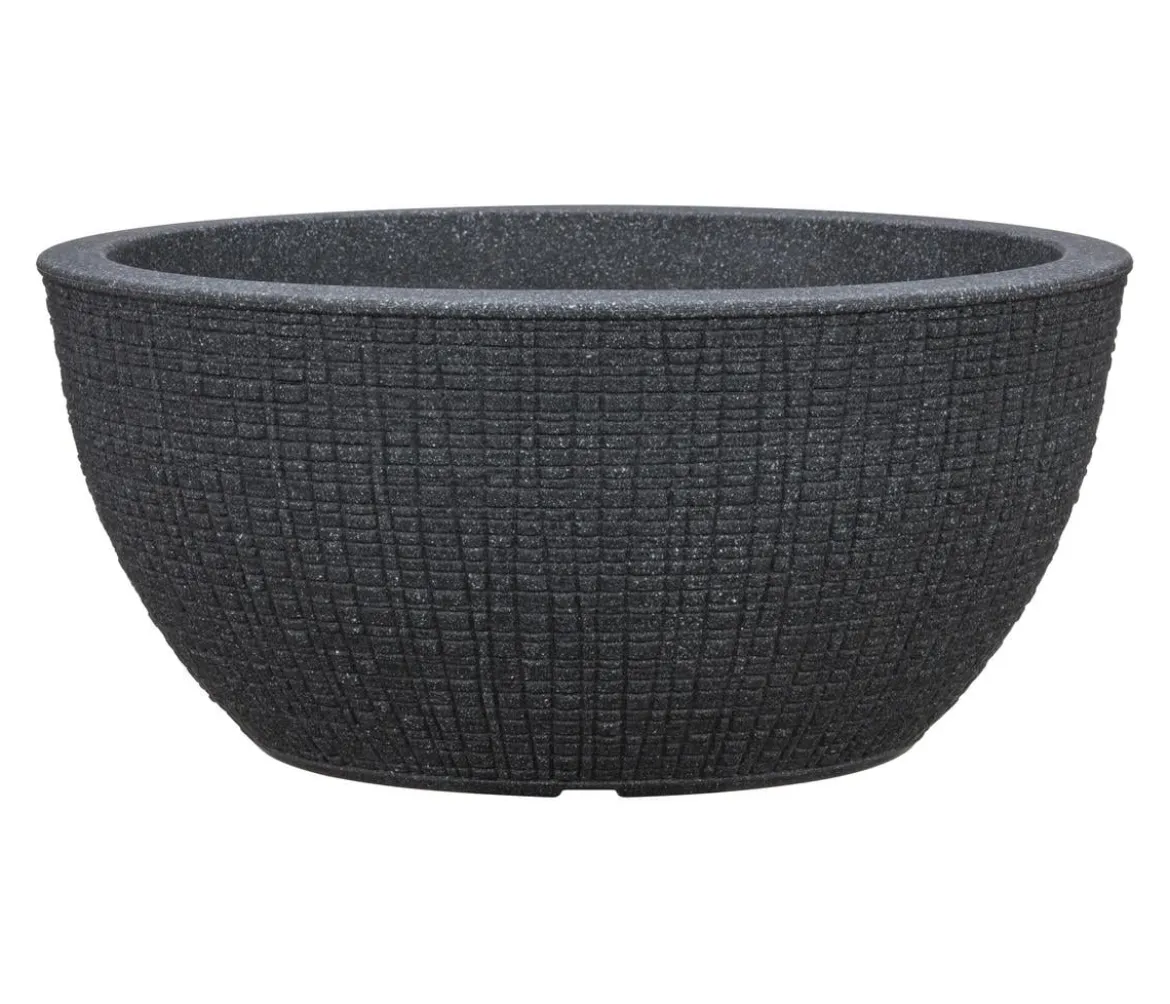 Scheurich Kunststoff-Topf Barceo Bowl, rund, ca. Ø39/H18 cm