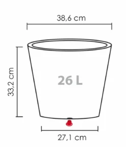 Scheurich Kunststoff-Topf C-Cone, rund