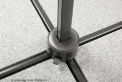 Schneider Ampelschirm Rhodos Junior, quadratisch, ca. B270/T270 cm
