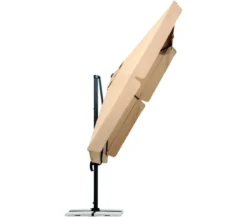 Schneider Classics Sonnenschirm Rhodos, Holzoptik, quadratisch ca. B300/T300 cm