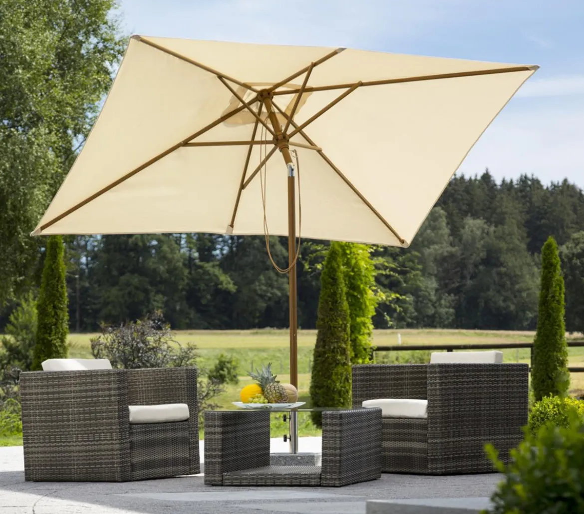 Schneider Classics Sonnenschirm Malaga, rechteckig, ca. B300/T200 cm