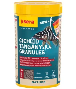 sera Fischfutter Cichlid Tanganyika Granules, 250 ml