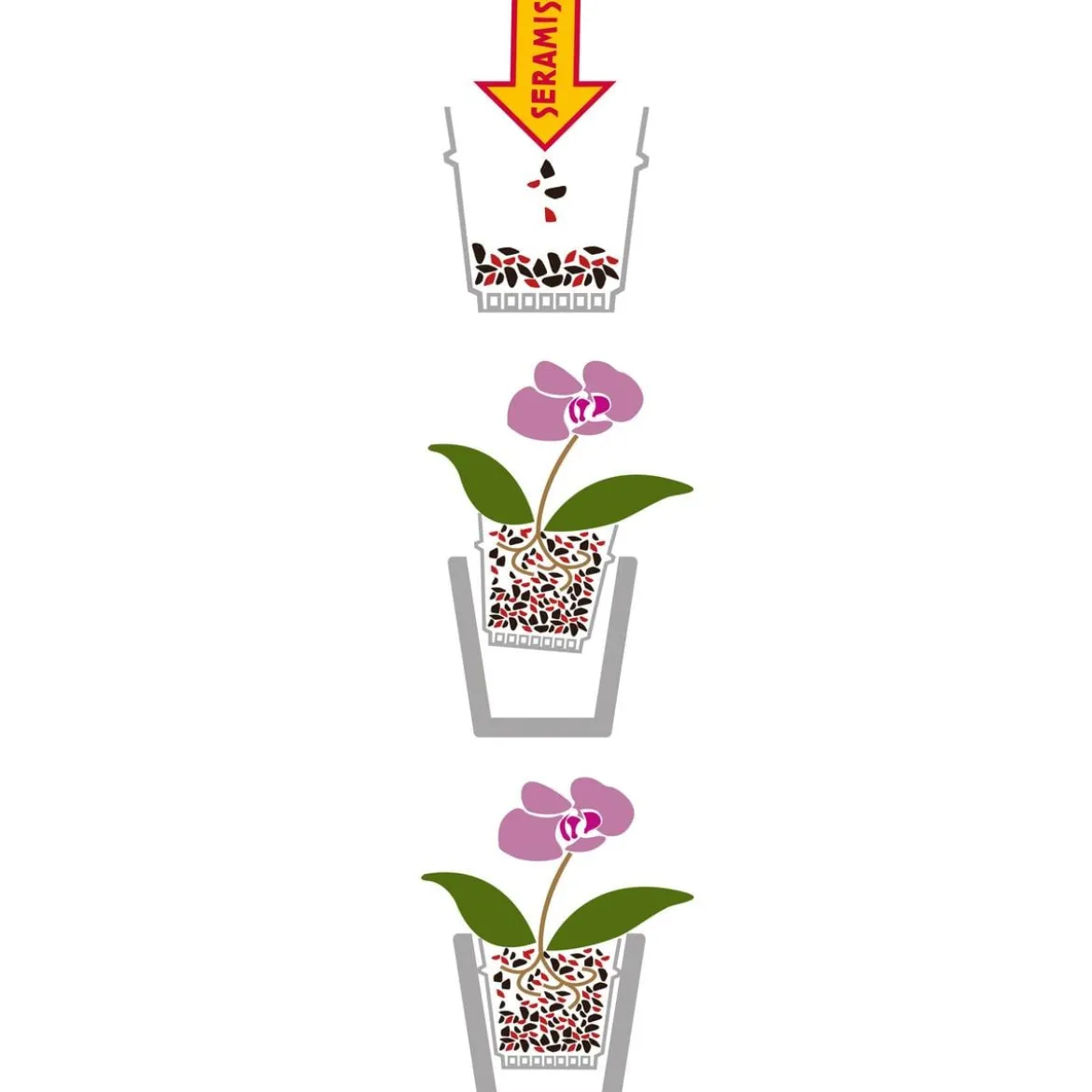 Seramis Spezial-Substrat für Orchideen