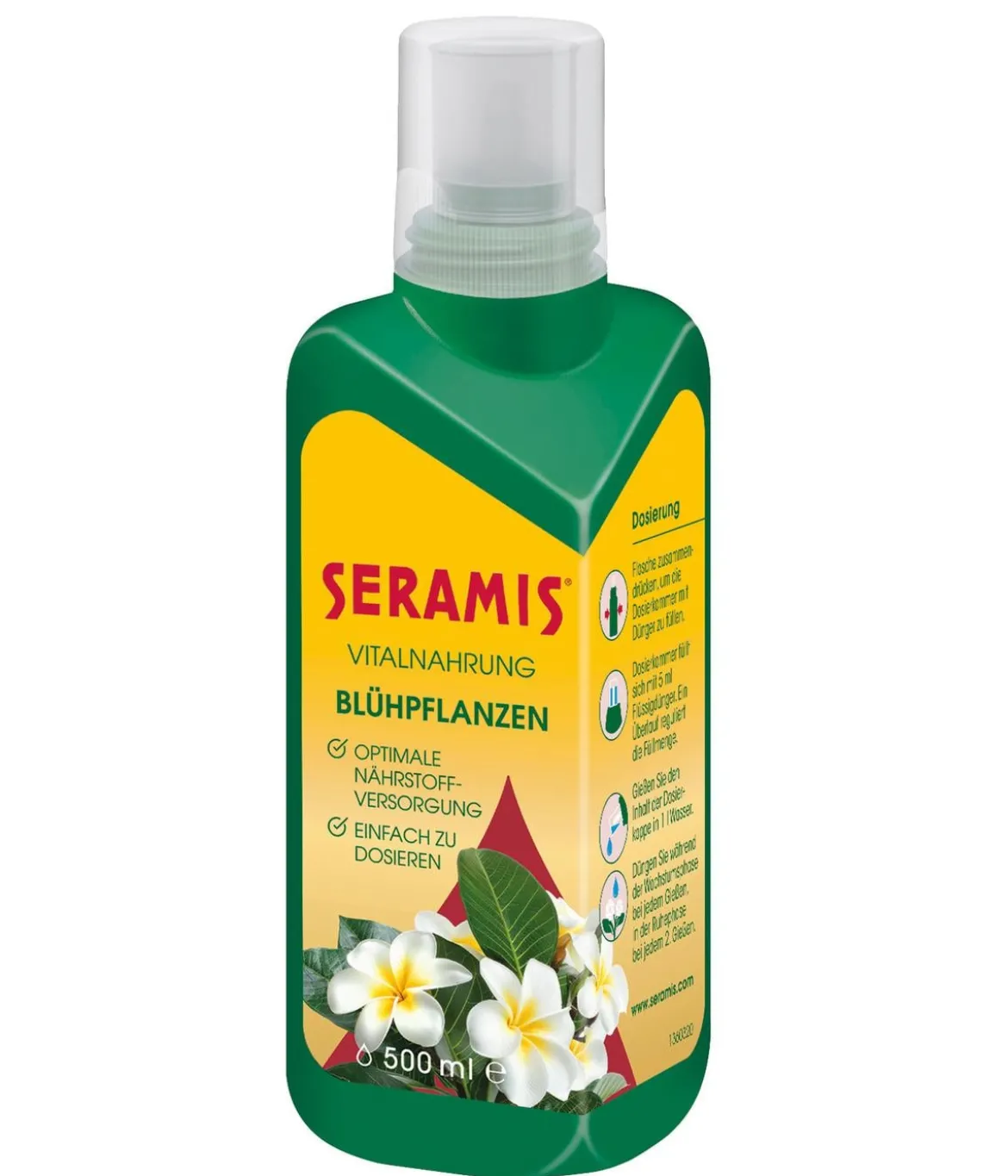 Seramis Vitalnahrung für Blühpflanzen, flüssig, 500 ml