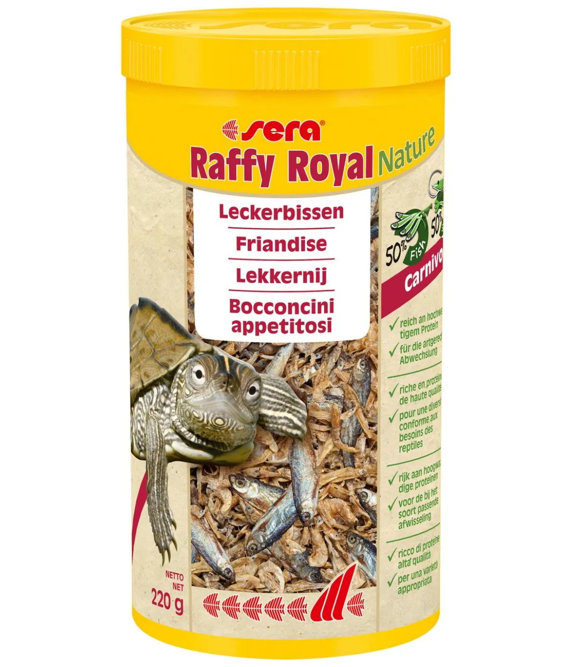 Sera Reptilienfutter Raffy Royal Nature