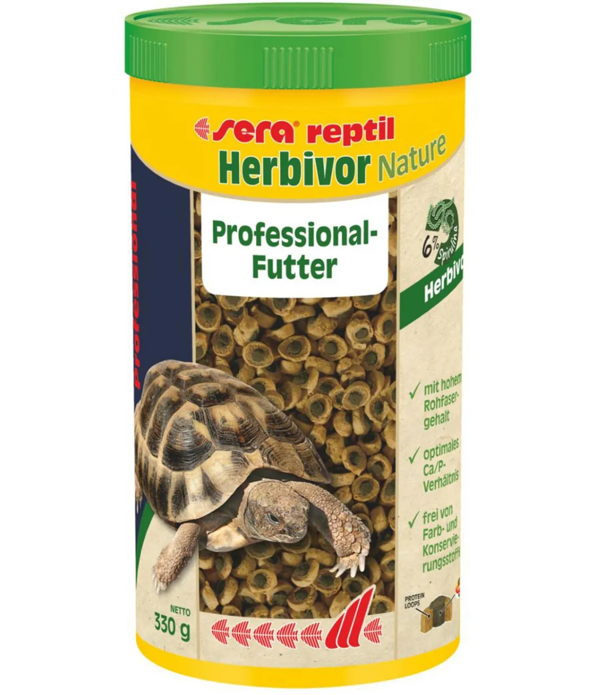 sera Reptilienfutter reptil Professional Herbivor Nature