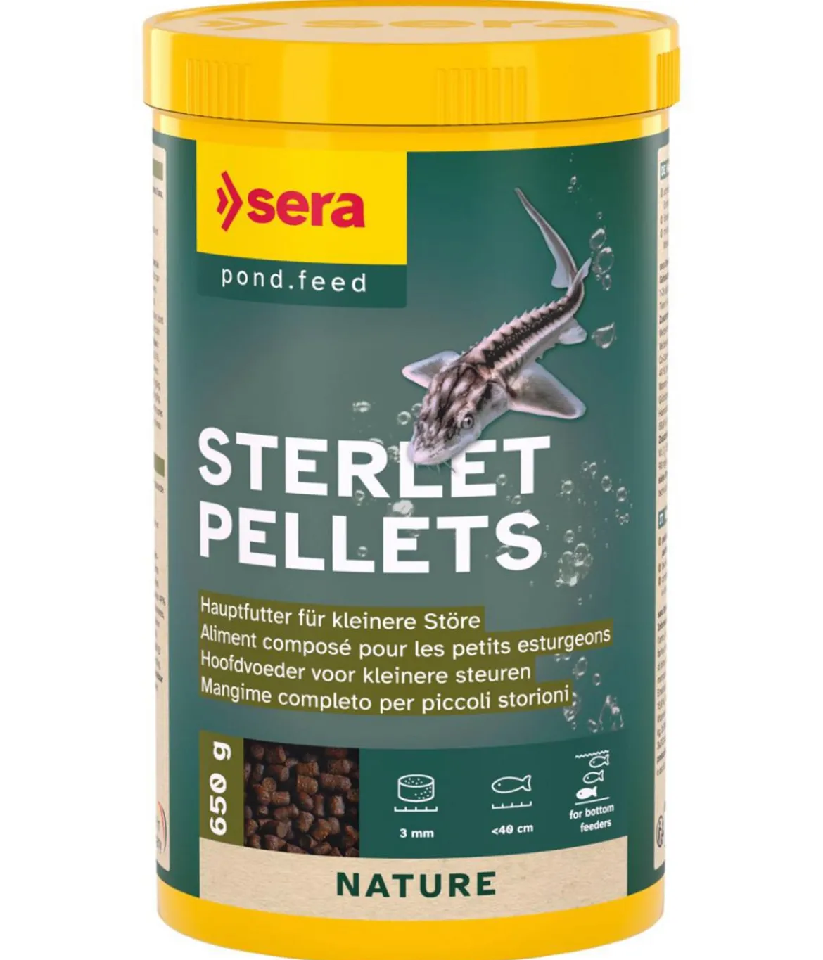 sera Störfutter Sterlet Pellets, 1 l