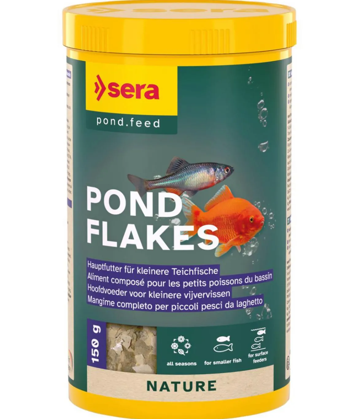 sera Teichfischfutter Pond Flakes, 1000 ml