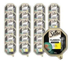 Sheba® Nassfutter für Katzen Classics in Pastete, 22 x 85 g