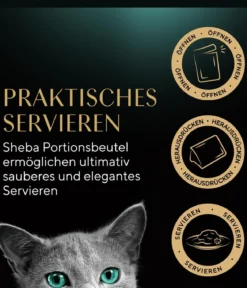 Sheba® Nassfutter für Katzen Delikatesse in Gelee, Thunfisch, 28 x 85 g