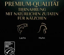 Sheba® Nassfutter für Katzen in Sauce Multipack Kitten, Feine Vielfalt, 40 x 85 g