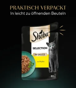 Sheba® Nassfutter für Katzen Selection in Sauce, 28 x 85 g
