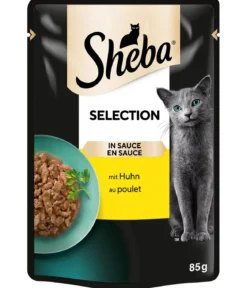 Sheba® Nassfutter für Katzen Selection in Sauce, 28 x 85 g