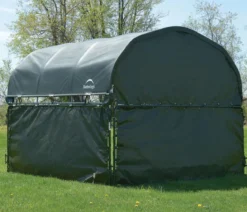 Shelter Logic Erweiterung für Pferdestallüberdachung, ca. B370/H170/T370 cm
