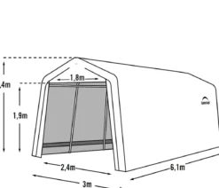 Shelter Logic Foliengarage