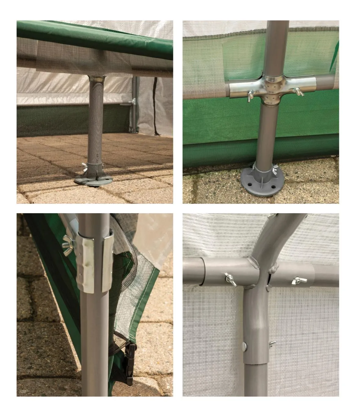 Shelter Logic Foliengewächshaus, ca. B180/H200/T240 cm