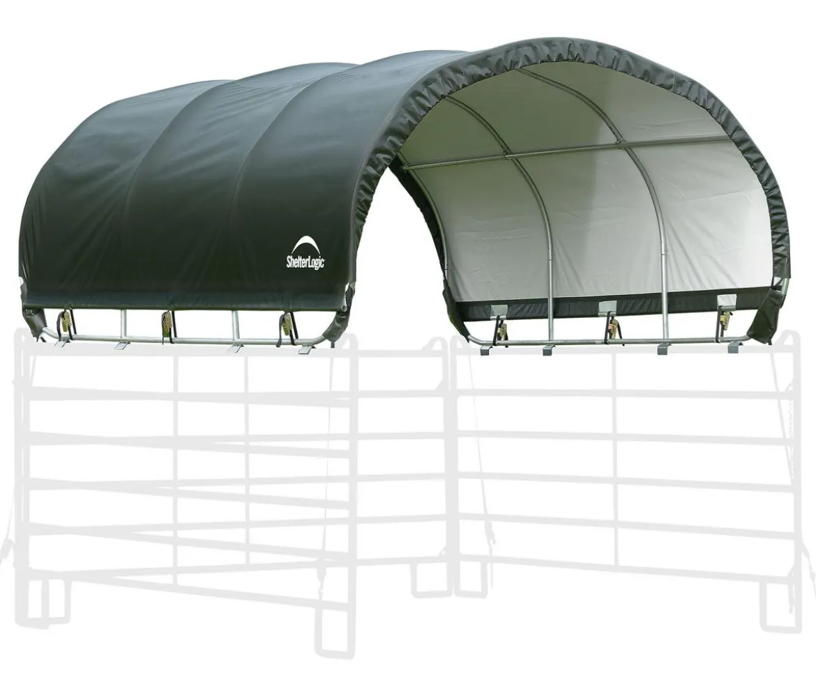 Shelter Logic Pferdestallüberdachung, ca. B370/H160/T370 cm