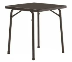 Sieger Garten-Klapptisch mit mecalit®-PRO-Platte, ca. B70/H72/T70 cm