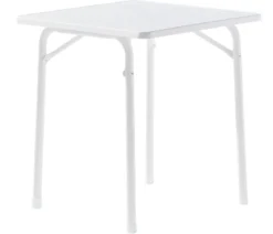 Sieger Garten-Klapptisch mit mecalit®-PRO-Platte, ca. B70/H72/T70 cm