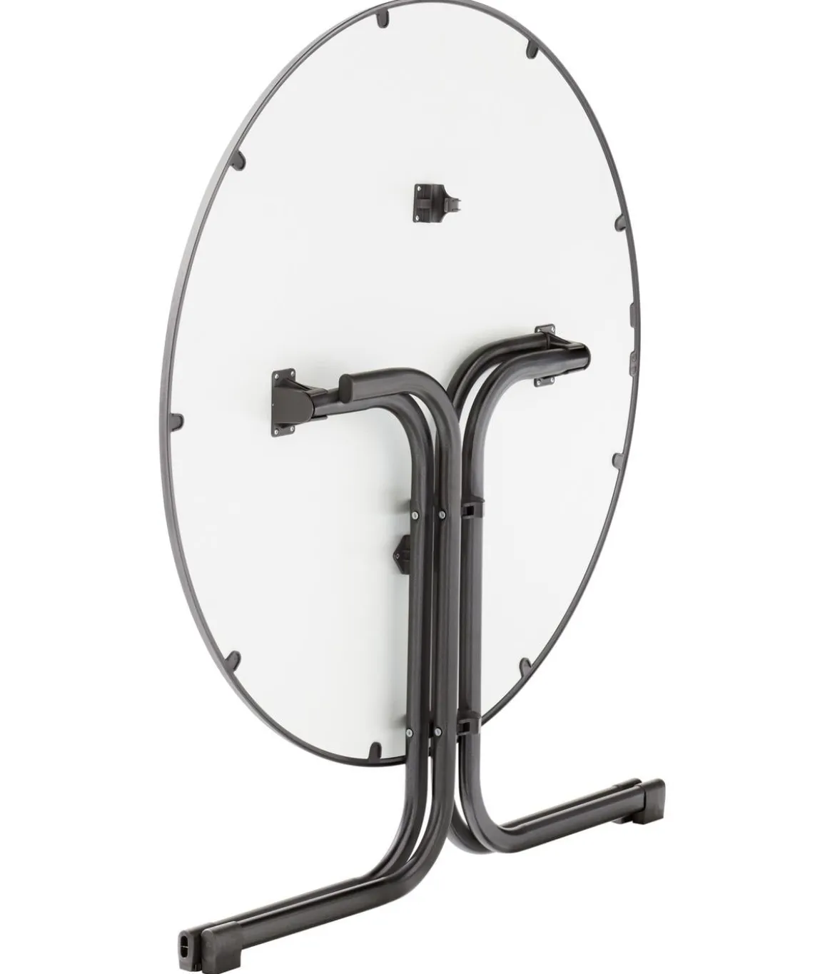 Sieger Klapptisch Boulevard mit mecalit®-PRO-Platte, ca. Ø100/H72 cm