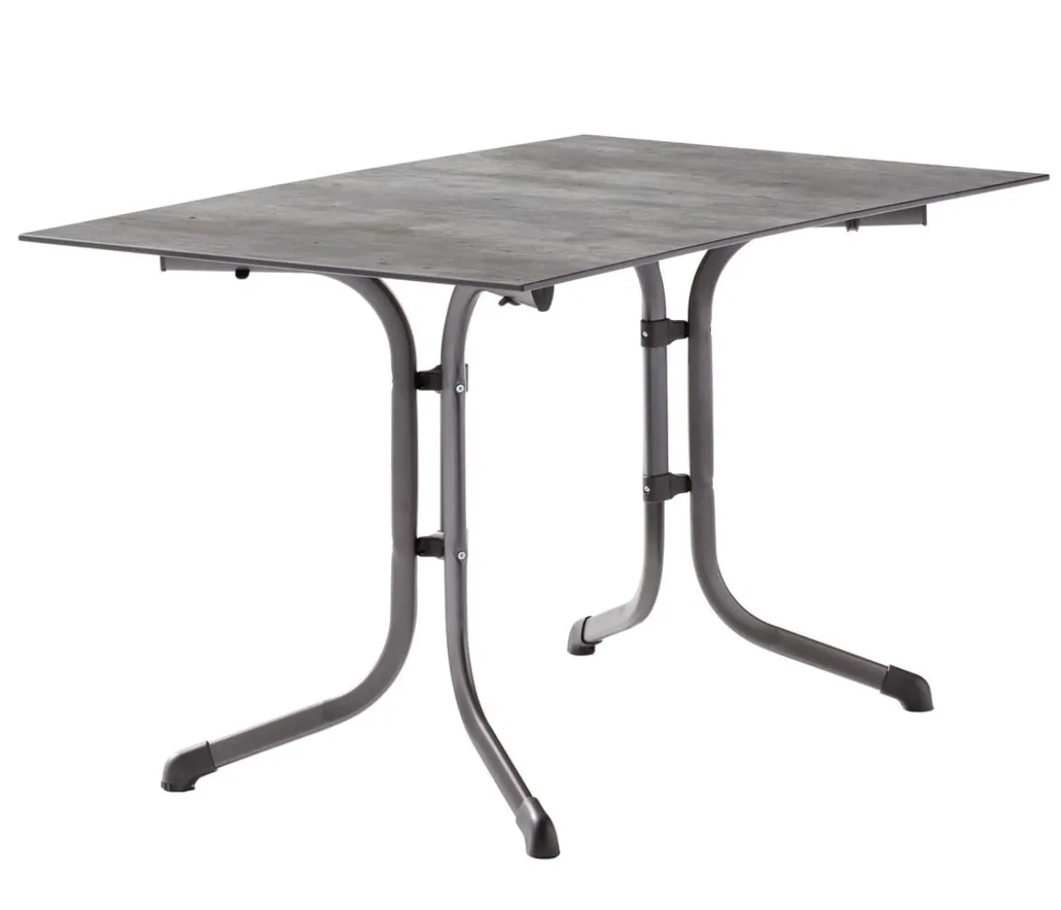 Sieger Klapptisch Boulevard mit Polytec®-Platte, ca. B120/H73/T80 cm