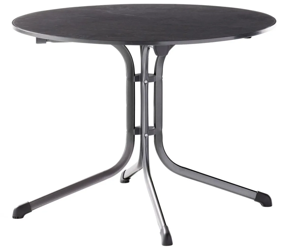 Sieger Klapptisch Boulevard mit vivodur®-Platte, ca. Ø100/H73 cm
