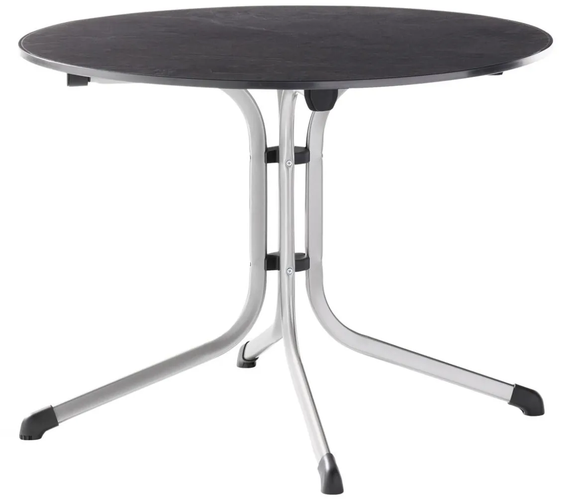Sieger Klapptisch Boulevard mit vivodur®-Platte, ca. Ø100/H73 cm